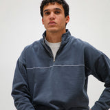 Flow Hoodie Line Dark Navy