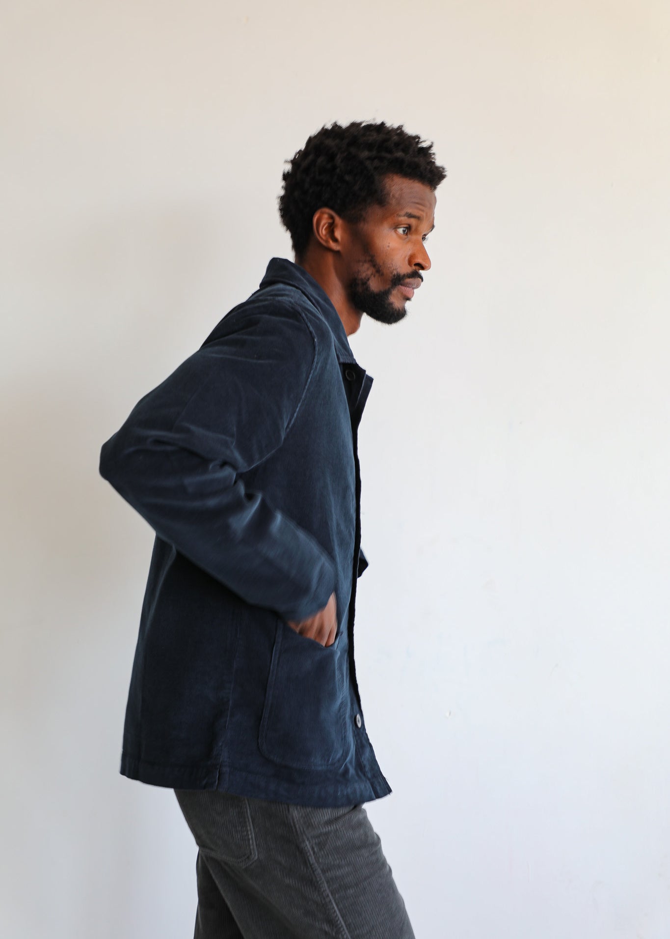Corduroy Jacket Navy
