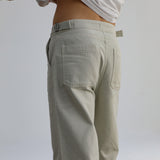 Buckle Comfy Pants Natural