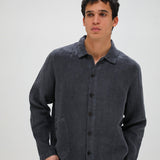 Linen Jacket Navy