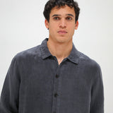 Linen Jacket Navy