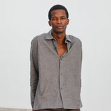 Stripes Modern Shirt Brown & Grey
