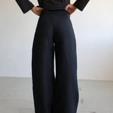 Wrap Pants Black