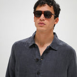 Linen Jacket Navy