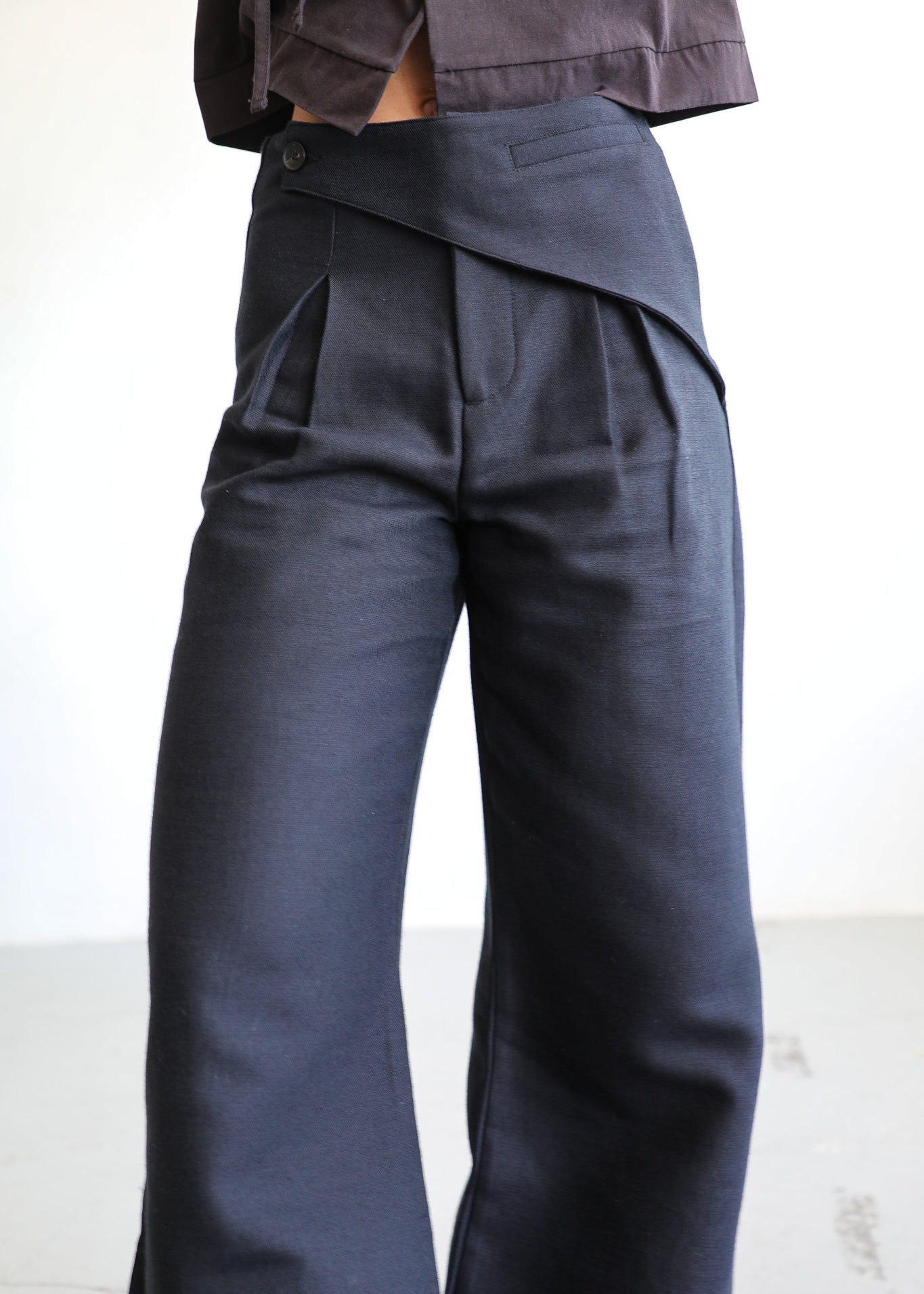 Wrap Pants Black