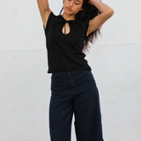 Hole T-Shirt Black