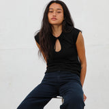 Hole T-Shirt Black