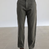 Linen Modern Comfy Pants Green
