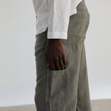 Linen Modern Comfy Pants Green
