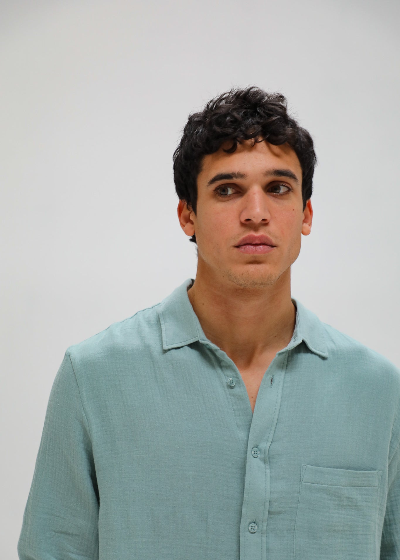 Vintage Shirt Sage Green