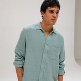 Vintage Shirt Sage Green