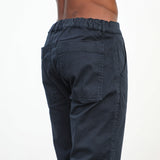 Button Comfy Pants Navy