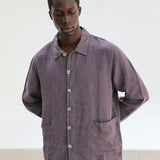 Linen Jacket Dark Grey