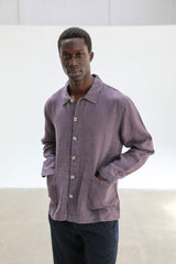 Linen Jacket Dark Grey