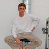 Straight Comfy Stripes Beige