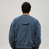 Back Pocket Sweatshirt Blue