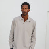 Soft Modern Polo Light Grey