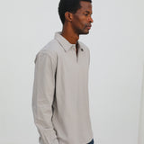 Soft Modern Polo Light Grey