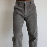 Corduroy Modern Comfy Pants Light Grey