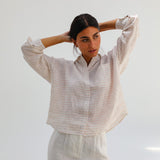 Modern Stripes Shirt White