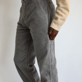 Corduroy Modern Comfy Pants Light Grey