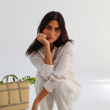 Modern Stripes Shirt White