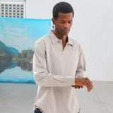 Soft Modern Polo Light Grey