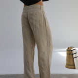 Cool Comfy Linen Pants Beige