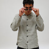 Linen Jacket Light Grey