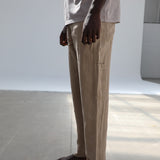 Linen Modern Comfy Pants Taupe