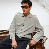 Linen Jacket Light Grey