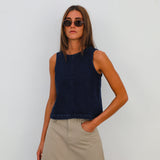 Denim Top Blue