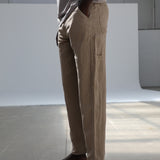 Linen Modern Comfy Pants Taupe