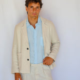 Linen Blazer Beige