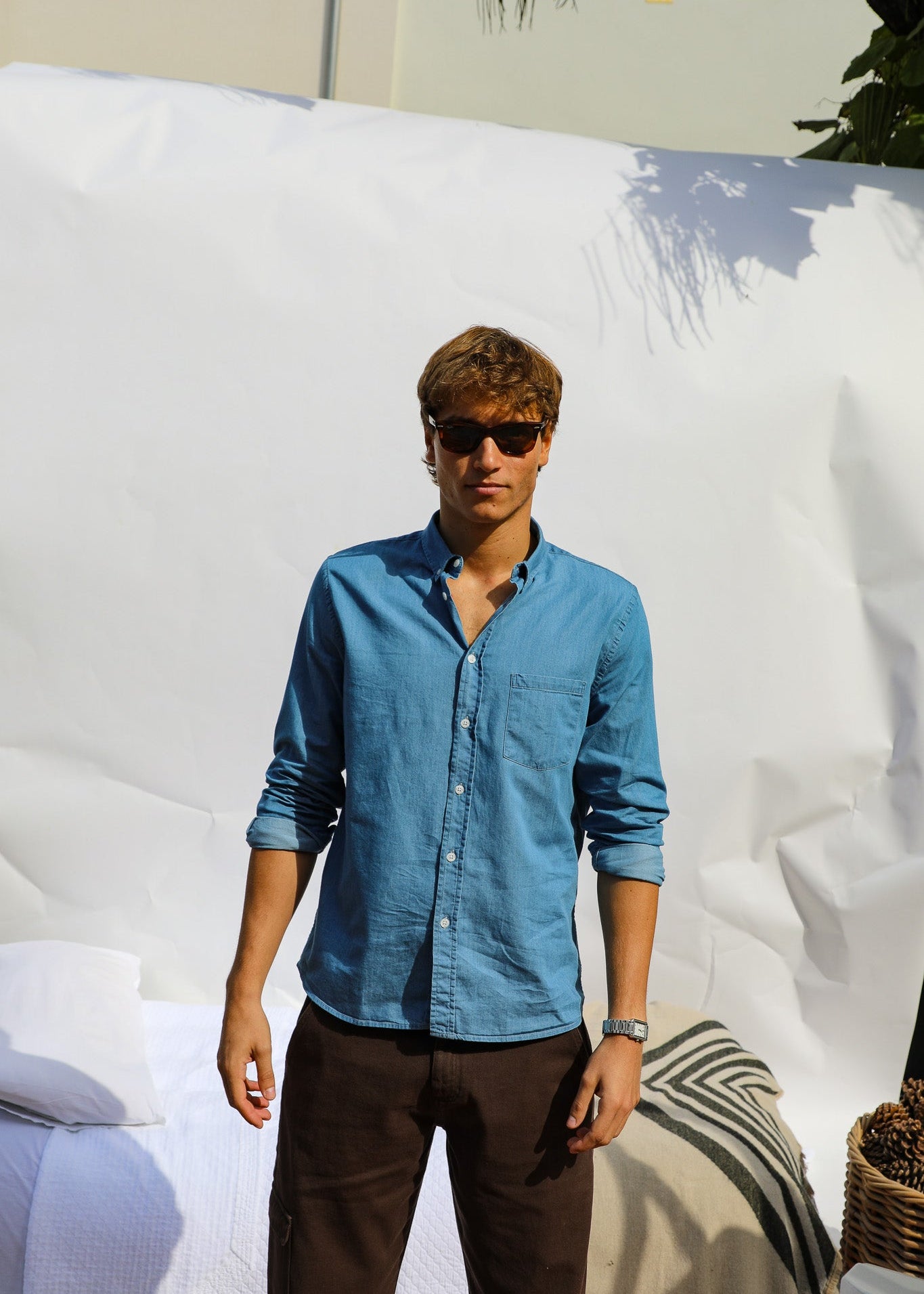 Denim Shirt Blue