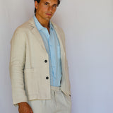 Linen Blazer Beige