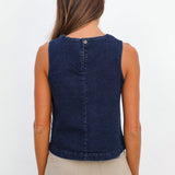 Denim Top Blue