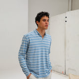 Classic Polo Stripes Blue & White