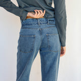 Denim Jeans Elastic Detail