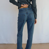 Denim Jeans Elastic Detail