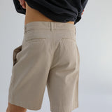 Short Retro Comfy Beige