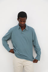 Soft Modern Polo Blue