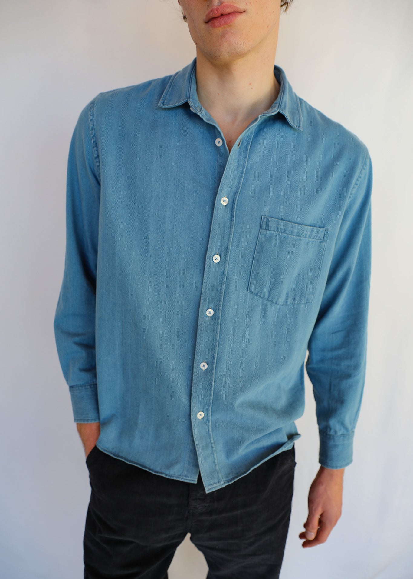 Cool Denim Shirt Blue