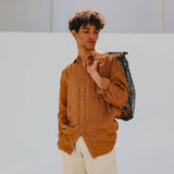 Linen Shirt Camel