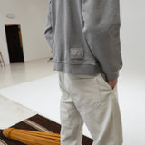 Flow Hoodie Line Light Grey