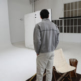 Flow Hoodie Line Light Grey