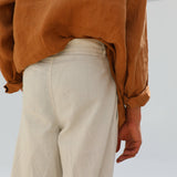 Linen Shirt Camel