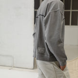 Flow Hoodie Line Light Grey