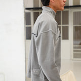 Flow Hoodie Line Light Grey