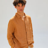 Linen Shirt Camel